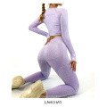 2021 Long Sleeve Yoga Wear Set Sportswear Women